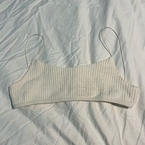 CORDED OPEN BACK BRA